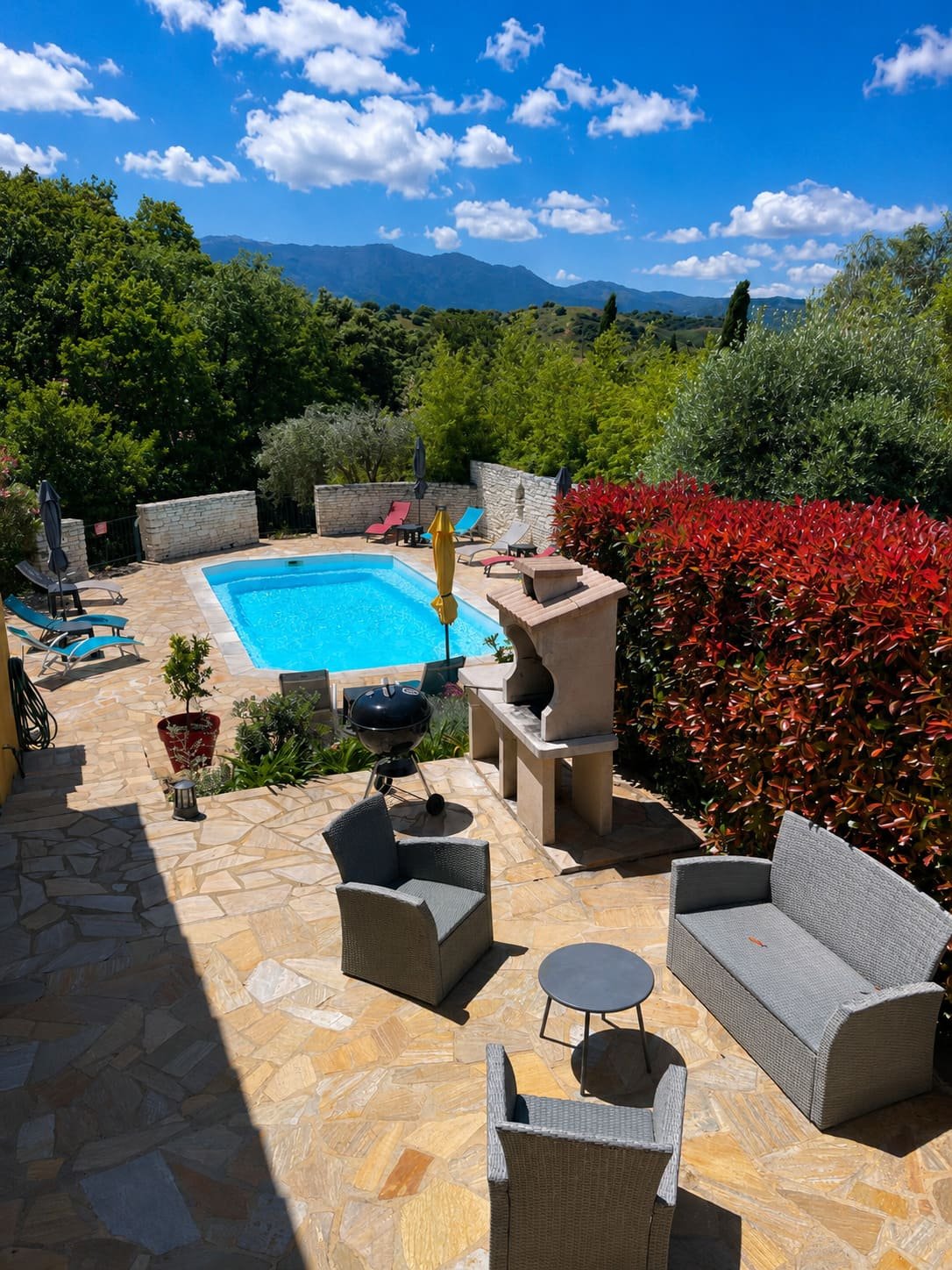 location maison avec piscine saint-florent corse